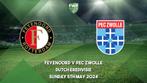 3 tickets vak C Feyenoord - PEC Zwolle, Mei, Seizoenskaart, Drie personen of meer