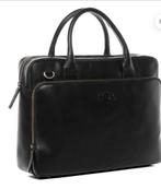 Laptoptas “SID & VAIN leer 15” zwart  Nieuw, Computers en Software, Laptoptassen, Ophalen of Verzenden, 15 inch, Nieuw