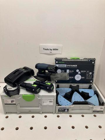 Festool dtsc400 accu schuurmachine set  beschikbaar voor biedingen