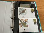 Ordner FDC en postzegels Wereld Natuur Fonds WNF WWF, Ophalen of Verzenden, Buitenland