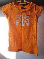 Oranje shirt 116, Ophalen of Verzenden, Zo goed als nieuw, Shirt of Longsleeve