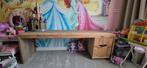 Steigerhouten bureau/legotafel voor kids, Ophalen, Zo goed als nieuw