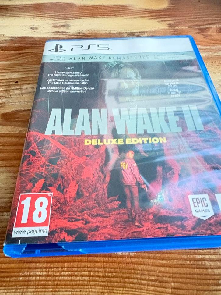 Alan Wake 2 - PS5, Spelcomputers en Games, Games | Sony PlayStation 5, Zo goed als nieuw, Ophalen of Verzenden
