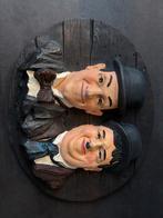 Laurel & Hardy Houten Wanddecoratie, Ophalen of Verzenden