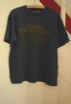 NEW MAN, donkerblauw t-shirt met print, mt 10, Jongen of Meisje, Ophalen of Verzenden, Zo goed als nieuw, Shirt of Longsleeve