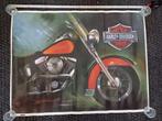 Poster Harley Davidson, Ophalen, Zo goed als nieuw, Rechthoekig Liggend, Overige onderwerpen