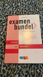 Examenbundel wiskunde A 2023/2024 vwo, Boeken, Schoolboeken, Ophalen of Verzenden, Zo goed als nieuw, VWO