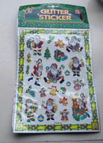 Stickervel met kerststickers - glitterstickers (nieuw), Ophalen of Verzenden, Nieuw