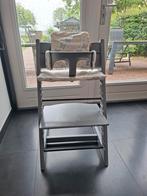 Tripp Trapp stoel met babyzit en kussen, Ophalen, Gebruikt, Meegroeistoel