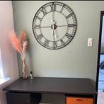 Wandklok diameter 88cm, Ophalen, Zo goed als nieuw, Analoog, Wandklok