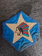2 patches Patch , US Army 2nd Infantry Division .. Indian he, Ophalen of Verzenden