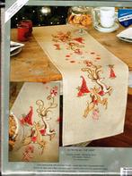 Cado vervaco borduurpakket lange tafelloper herten, Hobby en Vrije tijd, Borduren en Borduurmachines, Ophalen of Verzenden, Nieuw
