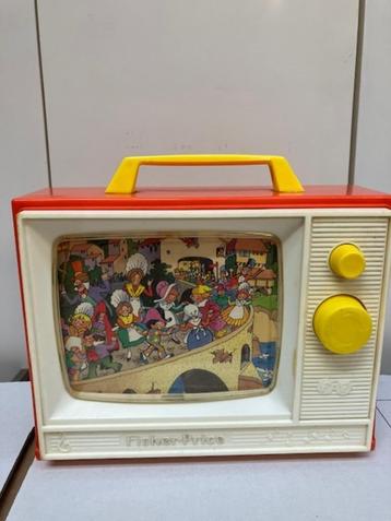 Fisher Price Televisie, met werkende beeldscherm en geluid beschikbaar voor biedingen