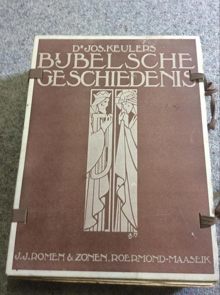 Bijbelse Geschiedenis Keulers, 1940 & 1942, Antiek en Kunst, Antiek | Boeken en Bijbels, Ophalen of Verzenden