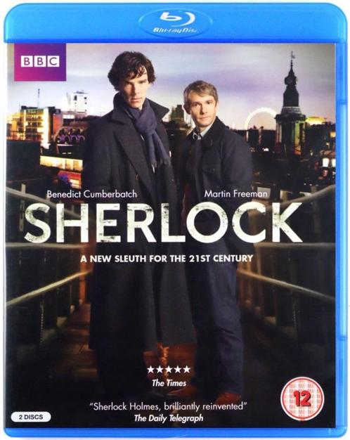Sherlock Blu ray Serie 1, Cd's en Dvd's, Blu-ray, Zo goed als nieuw, Drama, Verzenden