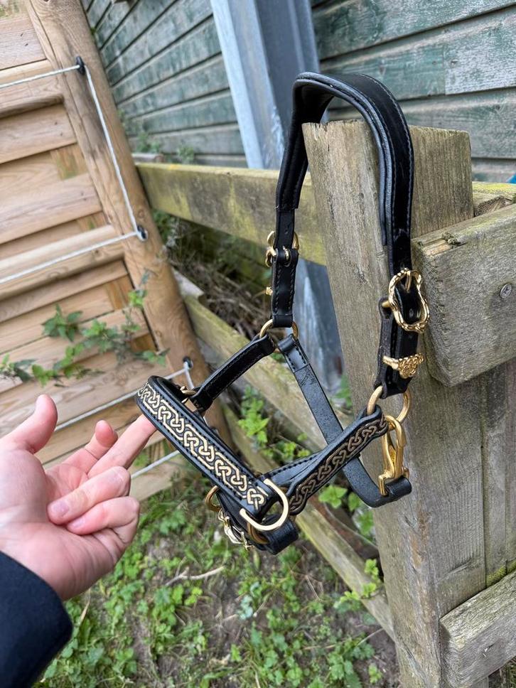 Uniek sidepull hoofdstel/halster maat shetlander/shet, Dieren en Toebehoren, Paarden en Pony's | Hoofdstellen en Tuigage, Nieuw
