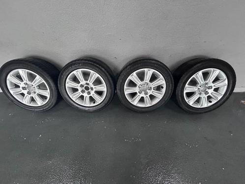 15" Audi velgen met banden 205/55 R15, Auto-onderdelen, Banden en Velgen, Banden en Velgen, Zomerbanden, 15 inch, 205 mm, Personenwagen