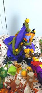 Handgemaakt Vilt Thema Set - Tafeldecoratie, Ophalen of Verzenden, Nieuw, Knutselwerk