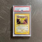 Pokemon Base Set Zapdos #16 1st Edition NL Dutch PSA 8, Ophalen of Verzenden, Zo goed als nieuw