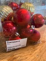 Kerstballen rood/goud, Diversen, Kerst, Ophalen of Verzenden