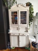 Brocante Buffetkast met Vitrine - 190x110x40 cm, Antiek en Kunst, Antiek | Meubels | Kasten, Ophalen of Verzenden