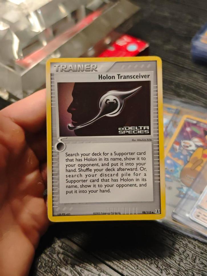 Holon Transceiver - ex Delta Species - Trainer kaart, Hobby en Vrije tijd, Verzamelkaartspellen | Magic the Gathering, Gebruikt