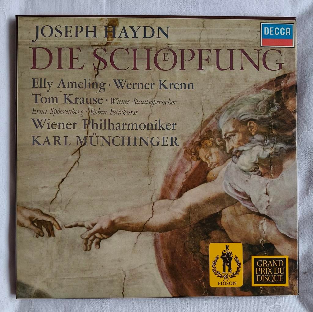 Joseph Haydn - Die Schöpfung (2 lp's), Gebruikt, Ophalen of Verzenden, Vocaal, 12 inch