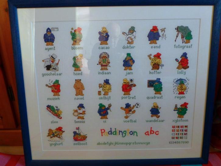 Beertje Paddington schilderij afmeting 88 cm x 77 cm, Kinderen en Baby's, Kinderkamer | Inrichting en Decoratie, Zo goed als nieuw