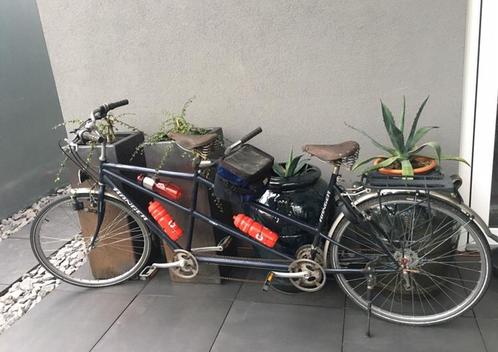 Ranger sport tandem leren zadels nieuwe bidons gratis bij, Fietsen en Brommers, Fietsen | Tandems, Zo goed als nieuw, Meer dan 20 versnellingen