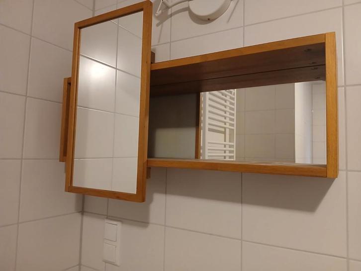 Badkamer Spiegelkast - 80x28x16.5 cm, Huis en Inrichting, Badkamer | Badkamermeubels, Gebruikt, Spiegelkast, Minder dan 100 cm