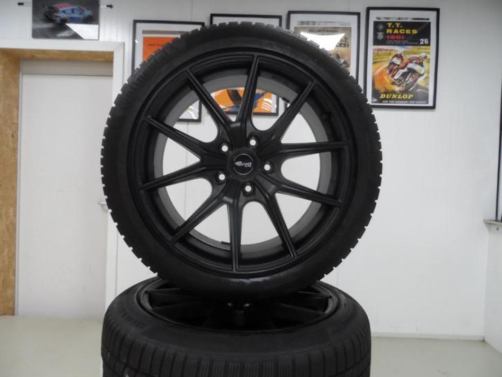 20 inch Porsche Taycan winterbanden breedset + Brock velgen, Auto-onderdelen, Banden en Velgen, Banden en Velgen, Winterbanden