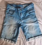 HEMA Comfy fit spijkerbroekje maat 134-140 blauw, Broek, Gebruikt, Jongen of Meisje, Ophalen of Verzenden