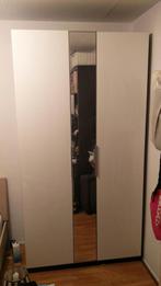IKEA Pax Kast Zwart/Wit Hoogglans, Ophalen, Kunststof, Gebruikt, 100 tot 150 cm