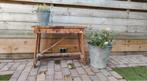 Oud schilders bankje / Industrieel sitetable, Ophalen
