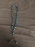 Ketting met “ blauwe ogen”, Ophalen of Verzenden, Zo goed als nieuw, Blauw, Overige materialen