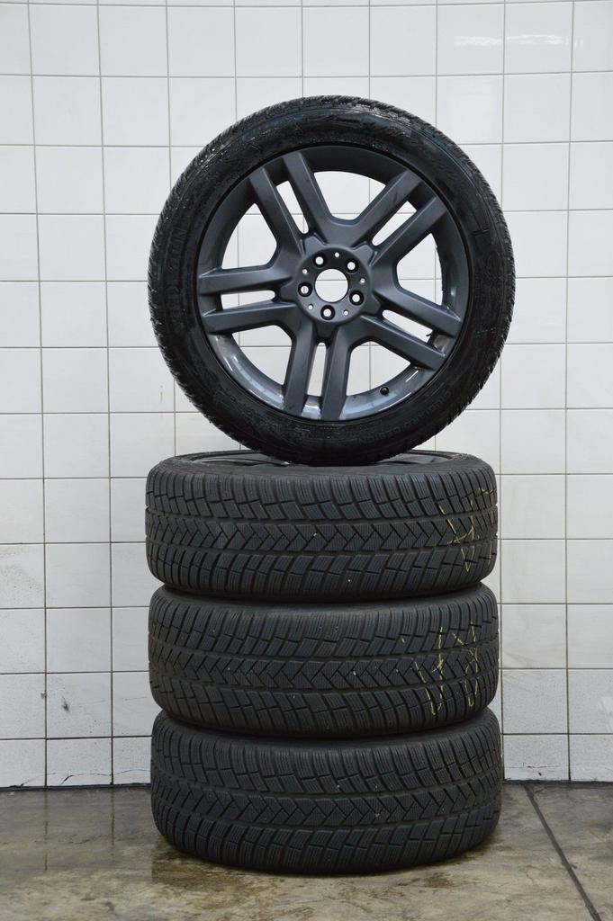 Winterwielen set Mercedes ML GLE klasse W164/W166, Auto-onderdelen, Banden en Velgen, Banden en Velgen, Winterbanden, 20 inch