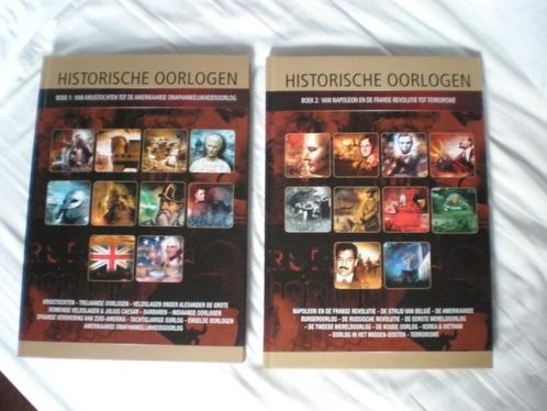 2 verzamelboeken over historische oorlogen van het AD., Boeken, Oorlog en Militair, Zo goed als nieuw, Algemeen, Niet van toepassing