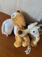 madagascar knuffel en ice age 3 uit de film., Kinderen en Baby's, Speelgoed | Knuffels en Pluche, Ophalen of Verzenden, Zo goed als nieuw