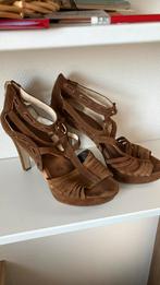 Italiaanse high heels, Ophalen of Verzenden, Zo goed als nieuw, Zwart