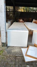 Buitentafels beton verschillende modellen en matenbeschadigd, Tuin en Terras, Tuintafels, Ophalen, Nieuw, Rechthoekig, Overige materialen