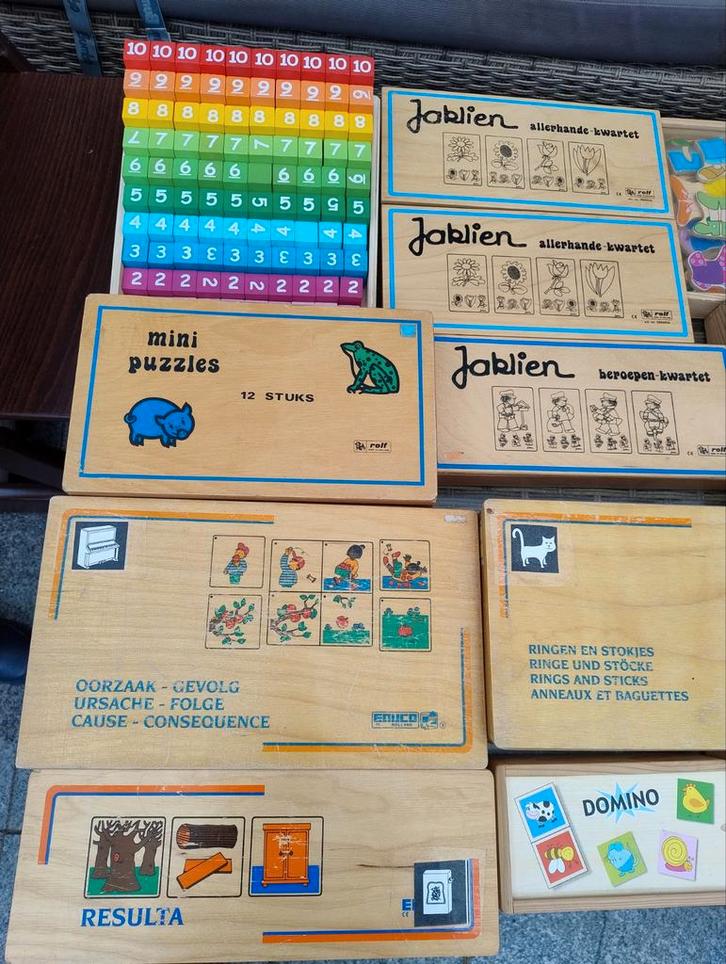 Educo, Rolf, Jaklien onderwijsmateriaal, Kinderen en Baby's, Speelgoed | Educatief en Creatief, Gebruikt, Puzzelen, Taal en Lezen