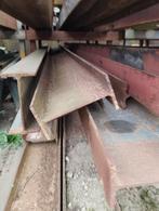 Stalen IPE balken, Tuin en Terras, Palen, Balken en Planken, Ophalen, Gebruikt, 250 cm of meer, Balken