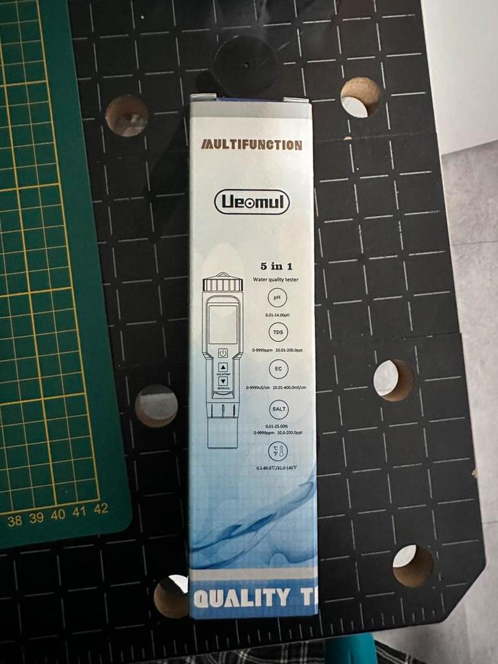 Ueomul 5-in-1 digitale pH-meter, Doe-het-zelf en Verbouw, Meetapparatuur, Nieuw, Ophalen of Verzenden