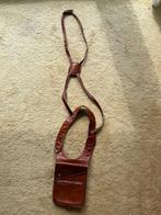 Schouderholster, Ophalen, Zo goed als nieuw, Riem of Ceintuur, Echt leder