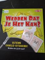 Wedden Dat Je Het Kan? - Familie Uitdaging!, Hobby en Vrije tijd, Gezelschapsspellen | Bordspellen, Gebruikt, Vijf spelers of meer