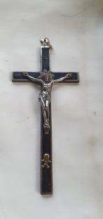 Antiek Kruisbeeld met Doodskop, Antiek en Kunst, Antiek | Religie, Ophalen of Verzenden