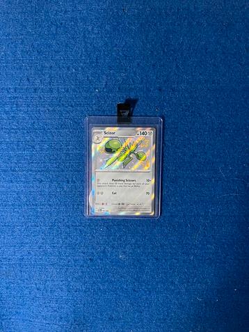 Pokémon single - Scizor (PAF 191) - Baby shiny beschikbaar voor biedingen