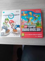 Mario wii spelletjes met boekjes, Spelcomputers en Games, Games | Nintendo Wii, Gebruikt, Ophalen of Verzenden, Sport, 3 spelers of meer