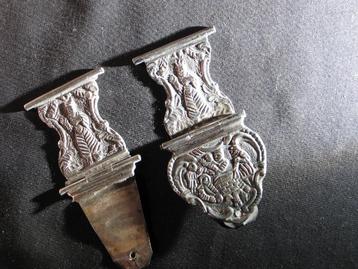 Bijbelslot antiek zilver Meppel J. Jonker 1863. 2099 beschikbaar voor biedingen