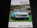 Peugeot 204,  inclusief break, 1968, Ophalen of Verzenden, Zo goed als nieuw, Peugeot